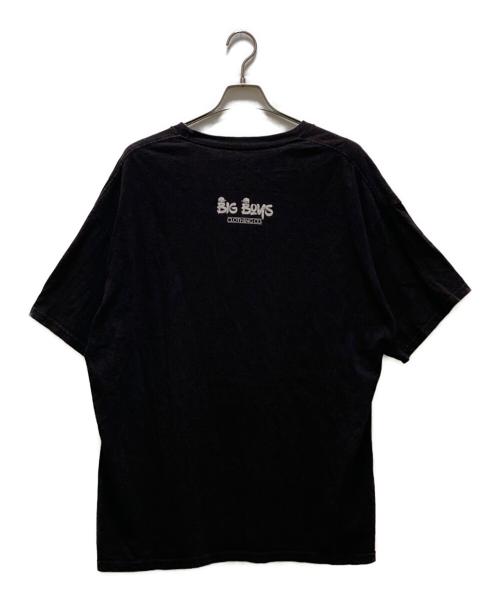 BIG BOYS CLOTHING CO,（ビッグ・ボーイズ・クロージング・カンパニー）BIG BOYS CLOTHING CO, (ビッグ・ボーイズ・クロージング・カンパニー) オールドプリントTシャツ ブラック サイズ:タグ無しの為不明の古着・服飾アイテム