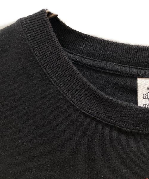 THE BLACK EYE PATCH（ブラックアイパッチ）THE BLACK EYE PATCH (ブラックアイパッチ) ファイヤーセンターロゴTシャツ ブラック サイズ:XLの古着・服飾アイテム