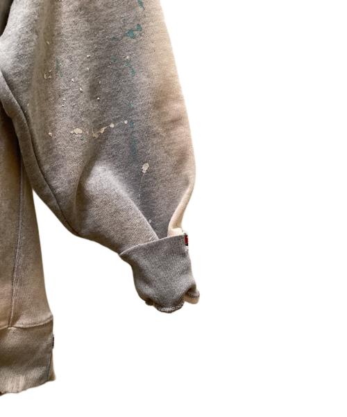 SAPEur（サプール）SAPEur (サプール) BIG3 ヴィンテージ加工パーカー グレー サイズ:XLの古着・服飾アイテム