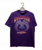 Hanesヘインズ）の古着「90sヴィンテージプリントTシャツ」｜パープル