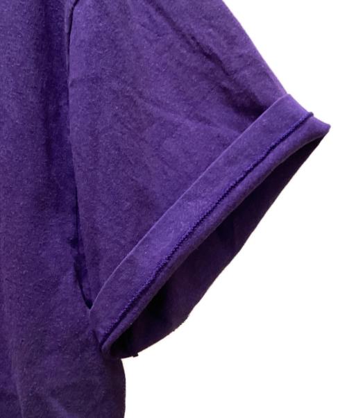 Hanes（ヘインズ）Hanes (ヘインズ) 90sヴィンテージプリントTシャツ パープル サイズ:Lの古着・服飾アイテム