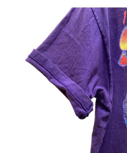 Hanes（ヘインズ）Hanes (ヘインズ) 90sヴィンテージプリントTシャツ パープル サイズ:Lの古着・服飾アイテム