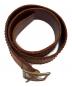 Whitehouse Cox (ホワイトハウスコックス) B.1560 レザースタッズベルト ブラウン：9000円