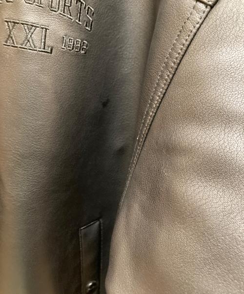 FUBU（フブ）FUBU (フブ) エコレザーブルゾン ブラック サイズ:XLの古着・服飾アイテム
