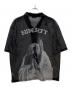 SUBCIETY (サブサエティ) ヘキサゴナル メッシュシャツ ブラック サイズ:XL：7000円