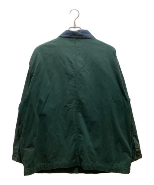 Great Land（グレートランド）Great Land (グレートランド) オールド襟コーズカバーオール グリーン サイズ:XLの古着・服飾アイテム