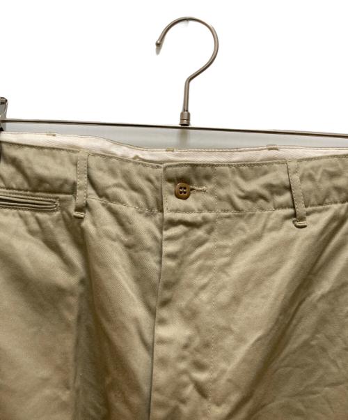 BUZZ RICKSON'S（バズリクソンズ）Buzz Rickson's (バズリクソンズ) ミリタリーチノパンツ ベージュ サイズ:W38×L35の古着・服飾アイテム