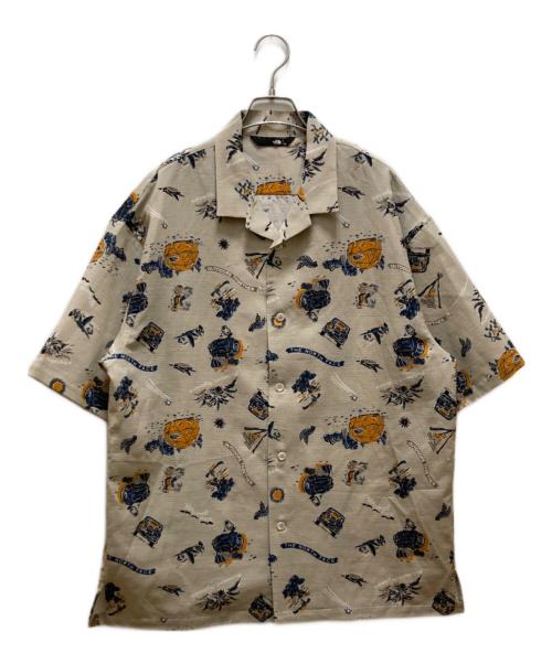 THE NORTH FACE（ザ ノース フェイス）THE NORTH FACE (ザ ノース フェイス) ショートスリーブアロハベントシャツ ヨセミテキャンプベージュ(YB) サイズ:XLの古着・服飾アイテム