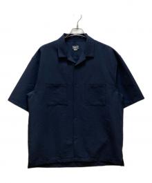 THE NORTH FACE（ザ ノース フェイス）の古着「シアサッカーベントメッシュシャツ」｜ネイビー