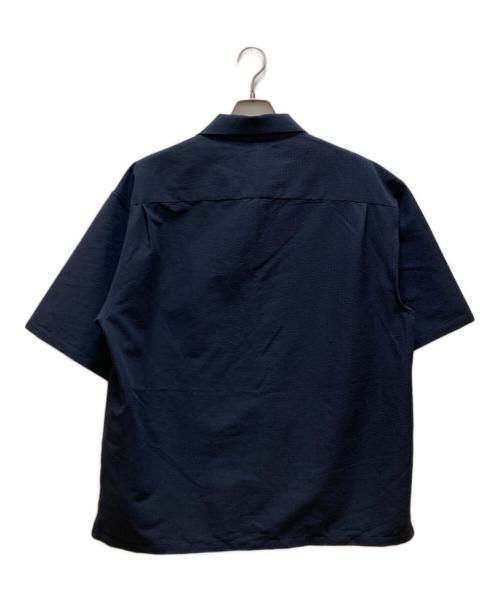 THE NORTH FACE（ザ ノース フェイス）THE NORTH FACE (ザ ノース フェイス) シアサッカーベントメッシュシャツ ネイビー サイズ:XLの古着・服飾アイテム