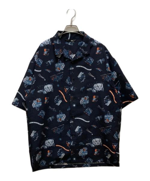 THE NORTH FACE（ザ ノース フェイス）THE NORTH FACE (ザ ノース フェイス) ショートスリーブアロハベントシャツ TNFキャンプネイビー(TV) サイズ:XLの古着・服飾アイテム