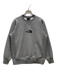 THE NORTH FACE（ザ ノース フェイス）の古着「ロゴクルーネックスウェット」｜グレー