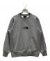 THE NORTH FACE（ザ ノース フェイス）の古着「ロゴクルーネックスウェット」｜グレー