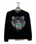 KENZO（ケンゾー）の古着「タイガー刺繍 スウェット」｜ブラック