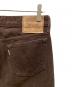 中古・古着 LEVI'S (リーバイス) 517コーデュロイフレアパンツ ブラウン サイズ:W32L34：8000円
