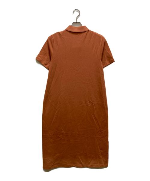FRED PERRY（フレッドペリー）FRED PERRY (フレッドペリー) スプリット ディテール ピケ ドレス オレンジ サイズ:40の古着・服飾アイテム