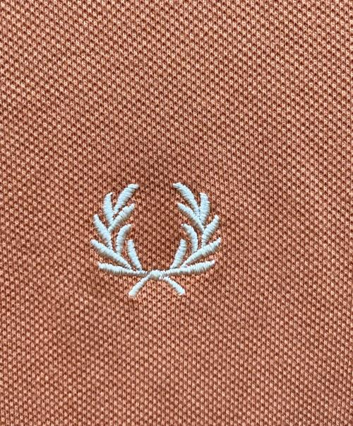 FRED PERRY（フレッドペリー）FRED PERRY (フレッドペリー) スプリット ディテール ピケ ドレス オレンジ サイズ:40の古着・服飾アイテム