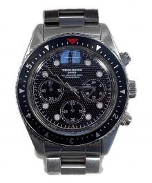 TECHNOS（テクノス）の古着「クォーツ式クロノグラフ 腕時計」