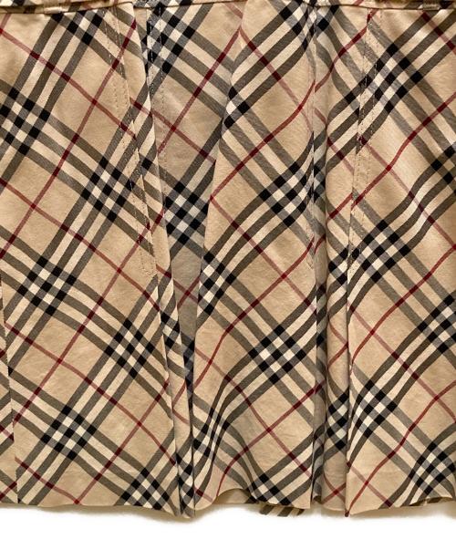 BURBERRY BLUE LABEL（バーバリー ブルー レーベル）BURBERRY BLUE LABEL (バーバリー ブルー レーベル) ノバチェックノースリーブワンピース ベージュ サイズ:38の古着・服飾アイテム