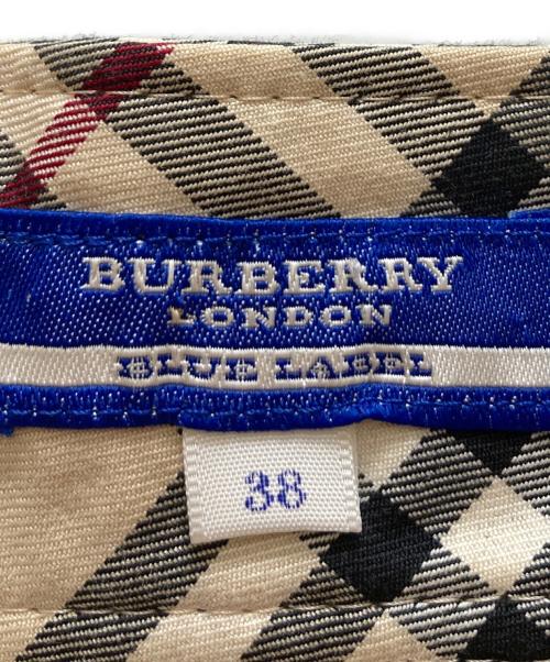 BURBERRY BLUE LABEL（バーバリー ブルー レーベル）BURBERRY BLUE LABEL (バーバリー ブルー レーベル) ノバチェックノースリーブワンピース ベージュ サイズ:38の古着・服飾アイテム