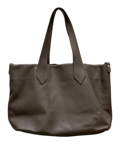AMACA（アマカ）AMACA (アマカ) Milos (ミロス) 別注2WAYトートバッグ グレーの古着・服飾アイテム