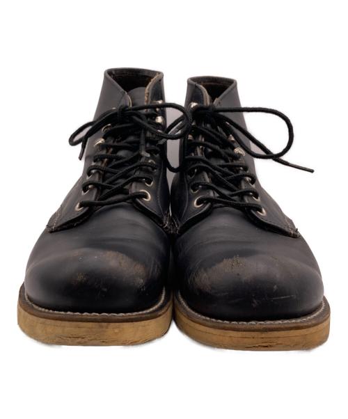 RED WING（レッドウィング）RED WING (レッドウィング) アイリッシュセッター レースアップブーツ ブラック サイズ:6Dの古着・服飾アイテム