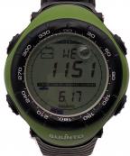 SUUNTOスント）の古着「デジタルウォッチ」｜グリーン