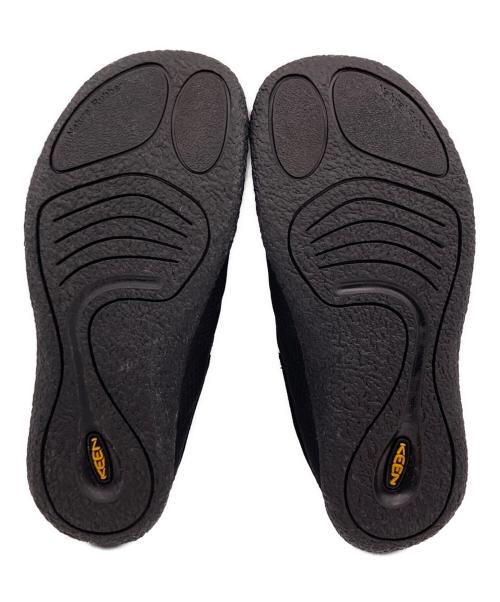 KEEN（キーン）KEEN (キーン) ハウザー スライド スニーカー ブラック サイズ:22.5の古着・服飾アイテム