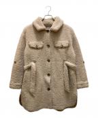 URBANCODE LONDONアーバンコード ロンドン）の古着「ボアコート」｜ベージュ