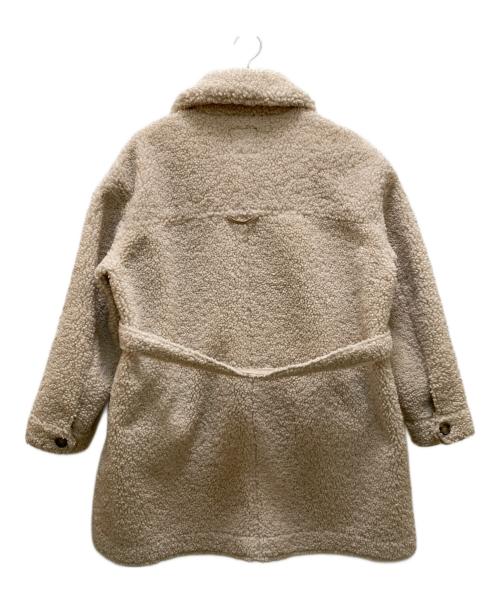 URBANCODE LONDON（アーバンコード ロンドン）URBANCODE LONDON (アーバンコード ロンドン) ボアコート ベージュ サイズ:１０の古着・服飾アイテム