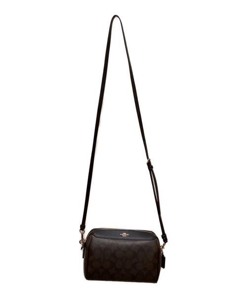 COACH（コーチ）COACH (コーチ) ベネット クロスボディ ショルダーバッグ ブラウンの古着・服飾アイテム