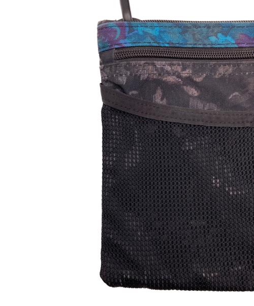 GREGORY（グレゴリー）GREGORY (グレゴリー) タペストリー ブロッキング サコッシュ ブルー×ブラックの古着・服飾アイテム