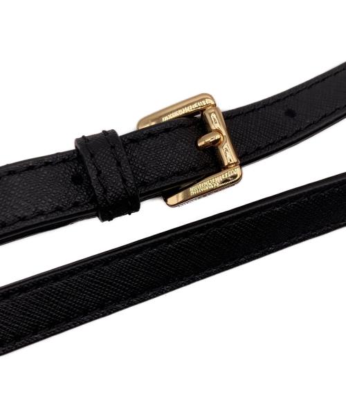 MICHAEL KORS（マイケルコース）MICHAEL KORS (マイケルコース) ショルダーバッグ ブラックの古着・服飾アイテム
