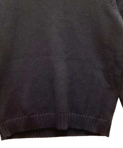 Zanone（ザノーネ）Zanone (ザノーネ) 5ゲージウールソリッドタートルネックニット ブラック サイズ:46の古着・服飾アイテム