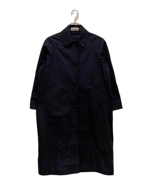 JOURNAL STANDARD relume（ジャーナルスタンダード レリューム）JOURNAL STANDARD relume (ジャーナルスタンダード レリューム) スーピマコットンステンカラーコート ネイビー サイズ:36の古着・服飾アイテム