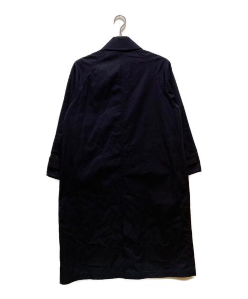 JOURNAL STANDARD relume（ジャーナルスタンダード レリューム）JOURNAL STANDARD relume (ジャーナルスタンダード レリューム) スーピマコットンステンカラーコート ネイビー サイズ:36の古着・服飾アイテム