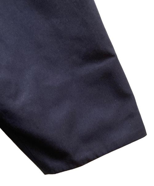 JOURNAL STANDARD relume（ジャーナルスタンダード レリューム）JOURNAL STANDARD relume (ジャーナルスタンダード レリューム) スーピマコットンステンカラーコート ネイビー サイズ:36の古着・服飾アイテム