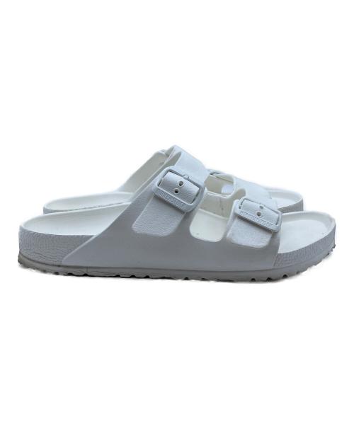 BIRKENSTOCK（ビルケンシュトック）BIRKENSTOCK (ビルケンシュトック) アリゾナストラップサンダル ホワイト サイズ:26.5の古着・服飾アイテム