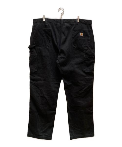 CarHartt（カーハート）CarHartt (カーハート) ブラックペインターパンツ ブラック サイズ:44×32の古着・服飾アイテム