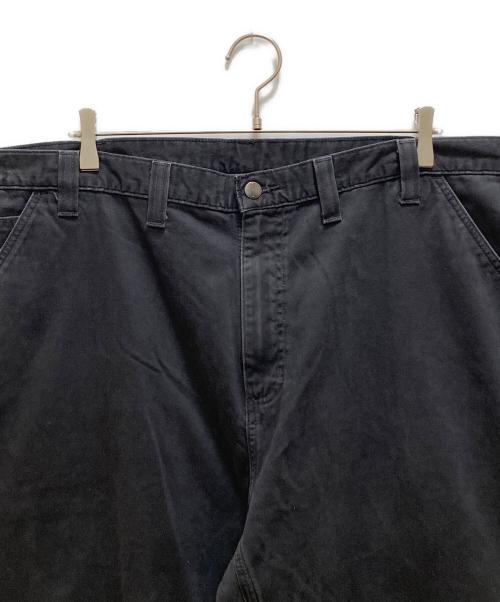 CarHartt（カーハート）CarHartt (カーハート) ブラックペインターパンツ ブラック サイズ:44×32の古着・服飾アイテム