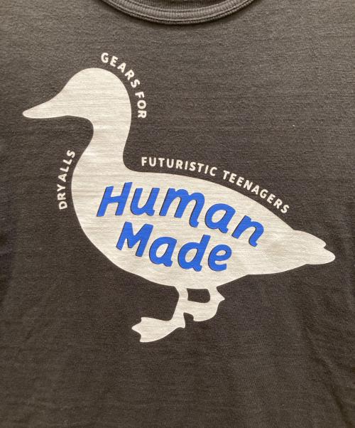 HUMAN MADE（ヒューマンメイド）HUMAN MADE (ヒューマンメイド) アヒルプリントTシャツ グレー サイズ:Sの古着・服飾アイテム