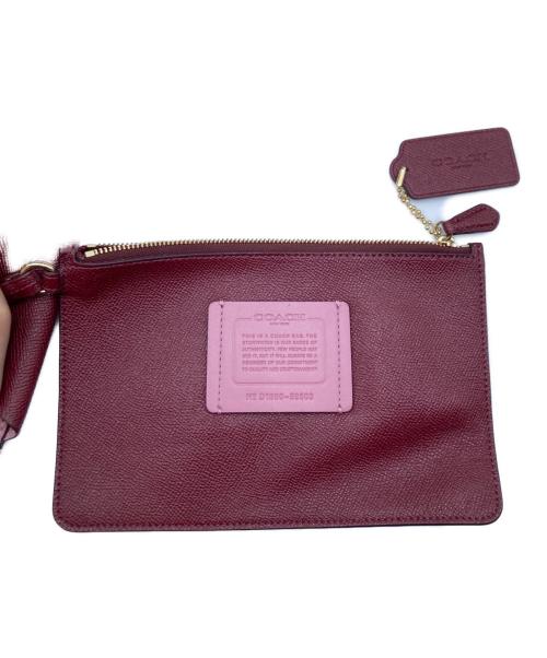 COACH（コーチ）COACH (コーチ) リバーシブルトートバッグ レッドの古着・服飾アイテム