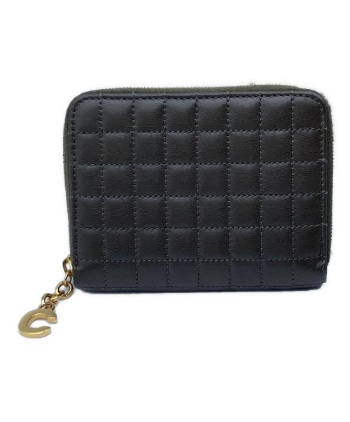 CELINE（セリーヌ）CELINE (セリーヌ) コンパクトジップウォレット カーキの古着・服飾アイテム