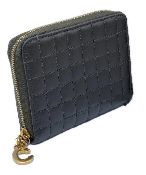 CELINE（セリーヌ）CELINE (セリーヌ) コンパクトジップウォレット カーキの古着・服飾アイテム