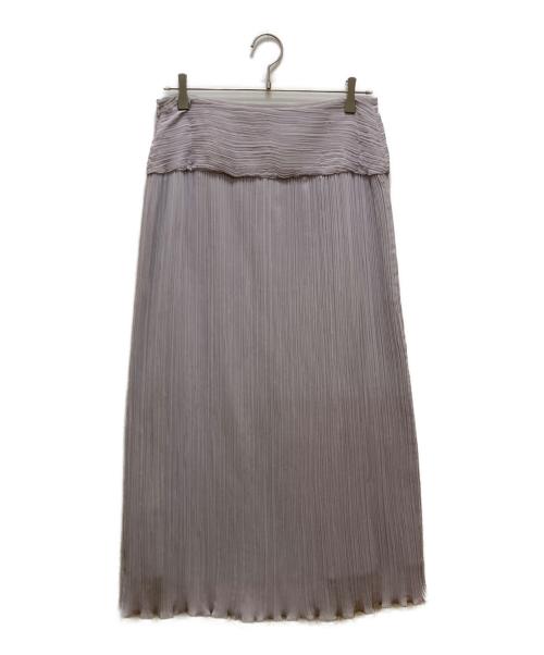theory luxe（セオリーリュクス）theory luxe (セオリーリュクス) プリーツ加工スカート グレー サイズ:042の古着・服飾アイテム