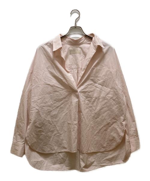 Plage（プラージュ）Plage (プラージュ) relaxy slit シャツ ベージュ サイズ:Freeの古着・服飾アイテム