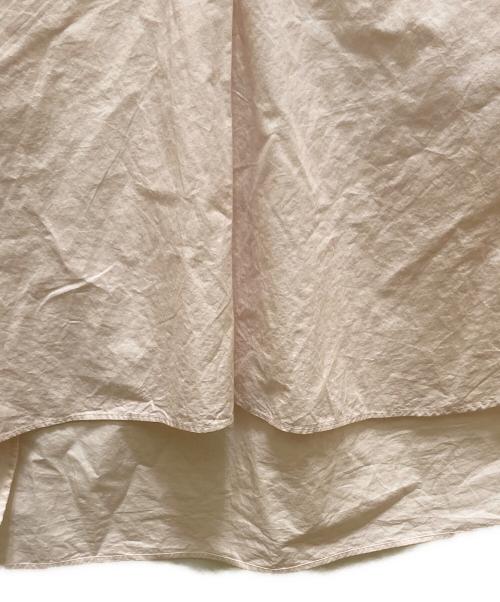 Plage（プラージュ）Plage (プラージュ) relaxy slit シャツ ベージュ サイズ:Freeの古着・服飾アイテム