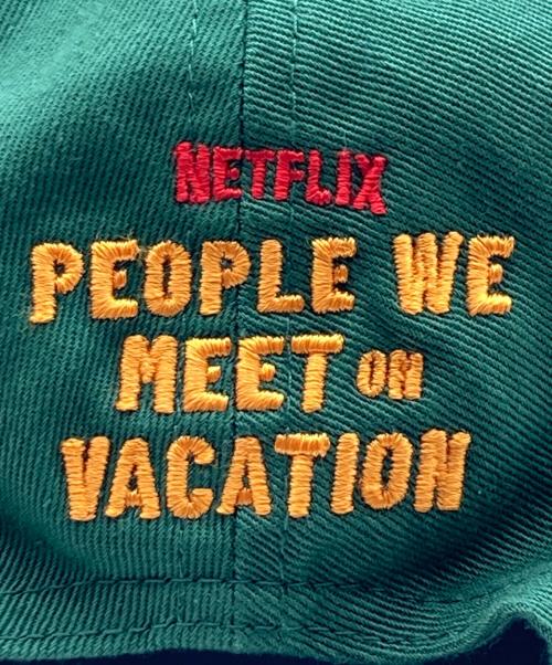 HIT wear（ヒットウェア）HIT wear (ヒットウェア) NETFLIX (ネットフリックス) ロゴキャップ グリーンの古着・服飾アイテム
