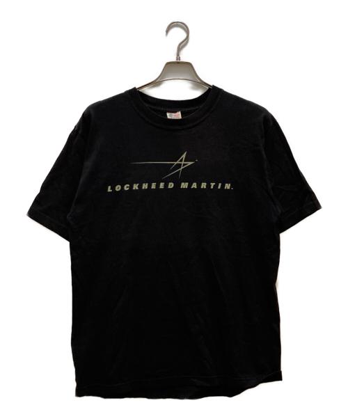 BUZZ RICKSON'S（バズリクソンズ）BUZZ RICKSON'S (バズリクソンズ) LOCKHEED MARTIN Tシャツ ブラック サイズ:Lの古着・服飾アイテム