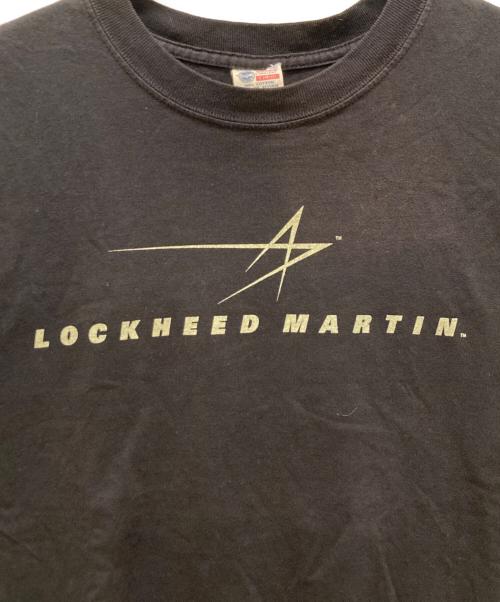 BUZZ RICKSON'S（バズリクソンズ）BUZZ RICKSON'S (バズリクソンズ) LOCKHEED MARTIN Tシャツ ブラック サイズ:Lの古着・服飾アイテム